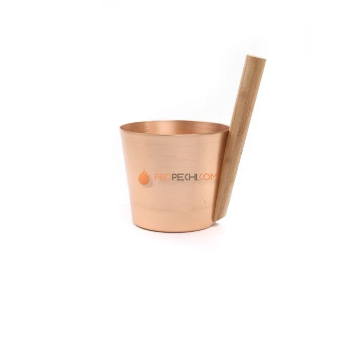 Набор аксессуаров 212f OXY-M-2 GOLD ушат 5л + черпак 0,2л ручки бамбук