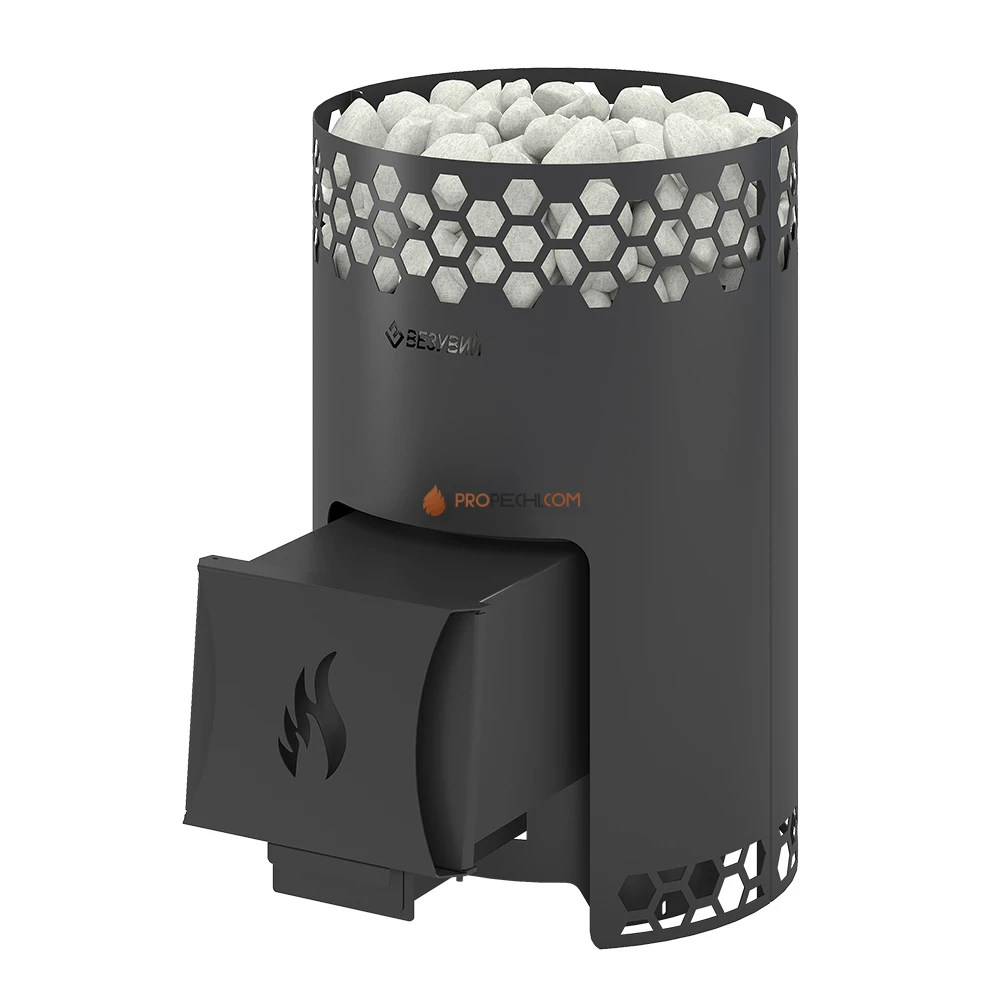 Печь для бани Везувий "Чёрная Пчёлка 20"