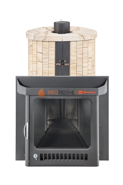 Банная печь Ферингер Малютка ПФ "Окаменевшее дерево" наборный