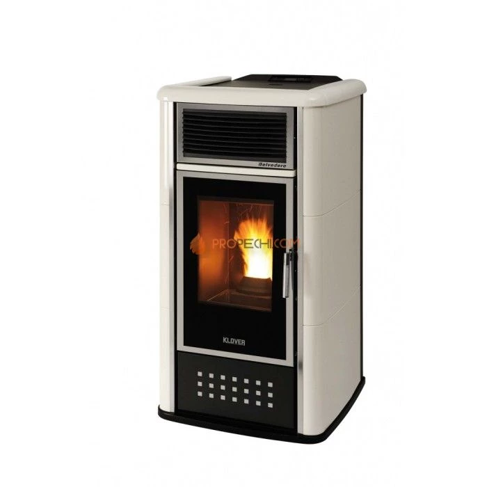 Отопительная печь Klover BELVEDERE 22 (слоновая кость)