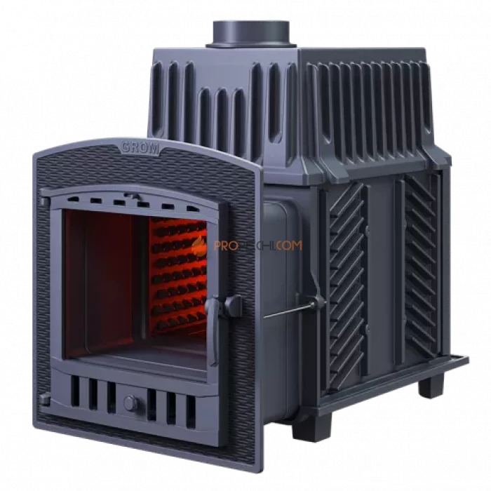 Чугунная печь для бани Гефест Гром 40П2