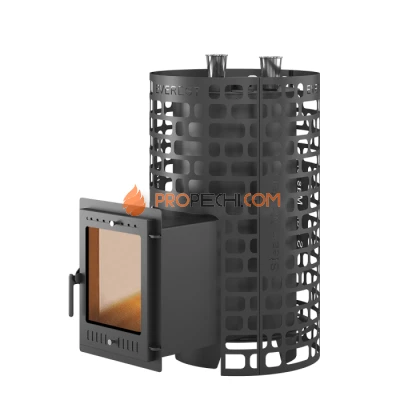 Стальная печь для бани Эверест Steam Master 38 (320М)