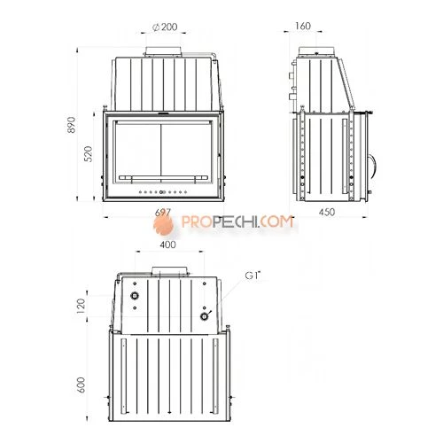 Эльба 700Ш Аква