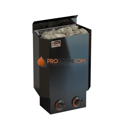 Электрическая печь SAWO NORDEX MINI NRM-30NB-BL-Z 3 кВт (со встроенным пультом), черная