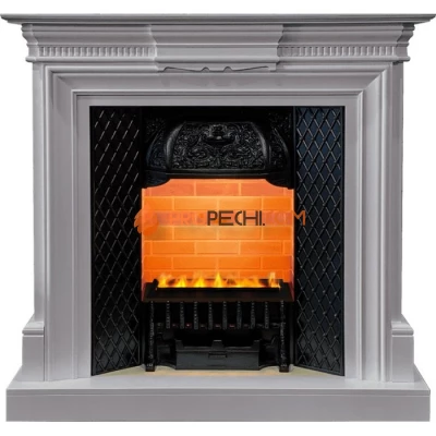 Каминокомплект Dimplex Chelsea - Grey (Ширина 1080 см) с очагом Cassette 400 LNH-INT PS (без дров)