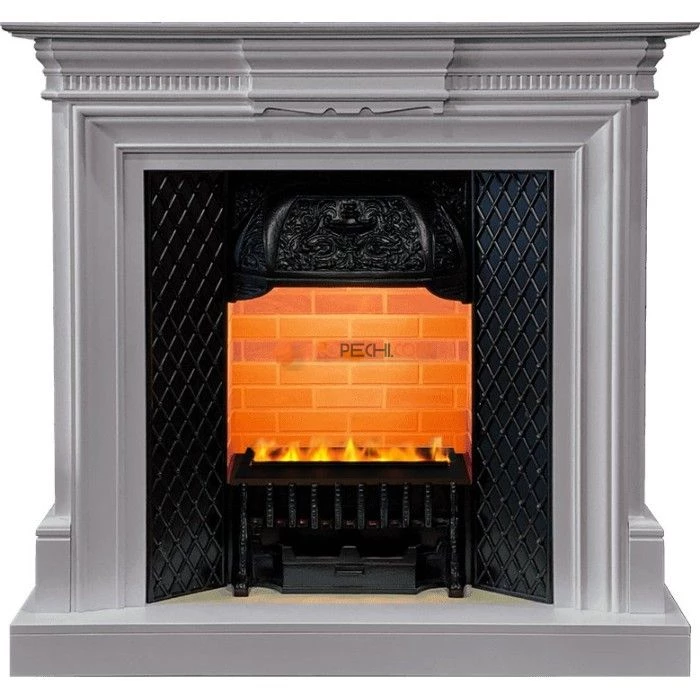 Каминокомплект Dimplex Chelsea - Grey (Ширина 1080 см) с очагом Cassette 400 LNH-INT PS (без дров)