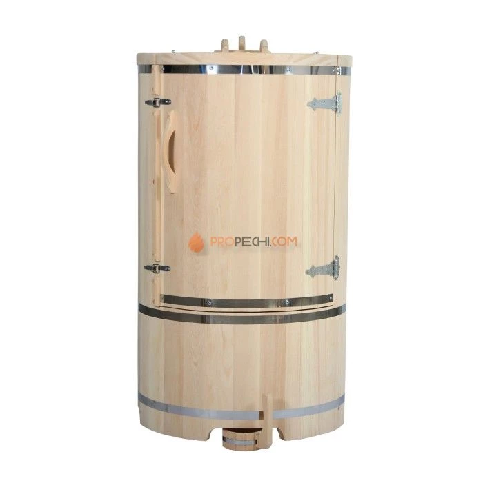 Кедровая фитобочка ЭкспертСаун 78х78 см круглая