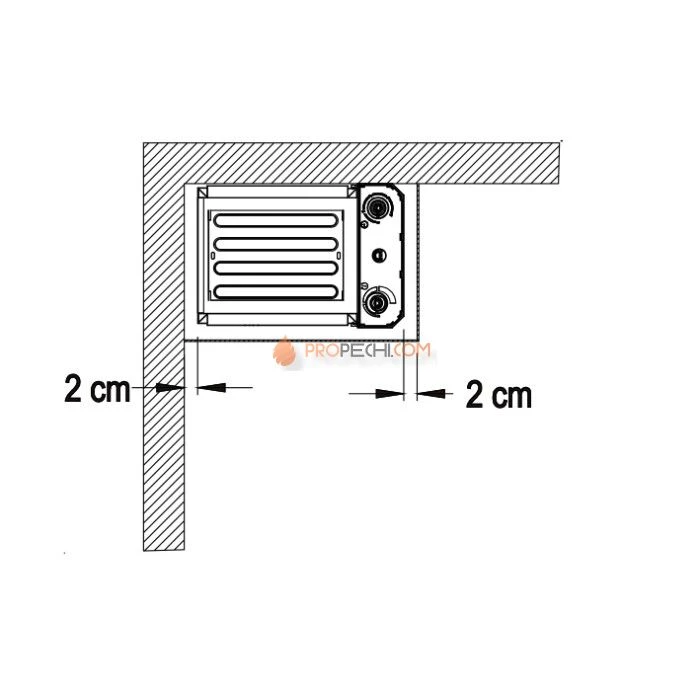 Электрическая печь EOS M3 W 3 кВт Steel