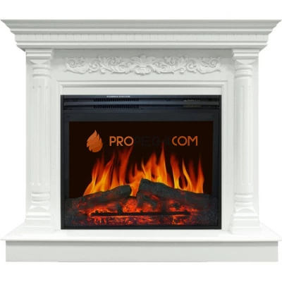 Каминокомплект Royal Flame Sicilia - Белый с очагом Jupiter FX New