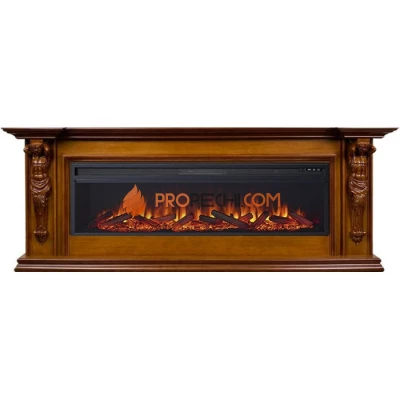 Каминокомплект Royal Flame Sparta 60 - Орех с очагом Vision 60 LOG LED