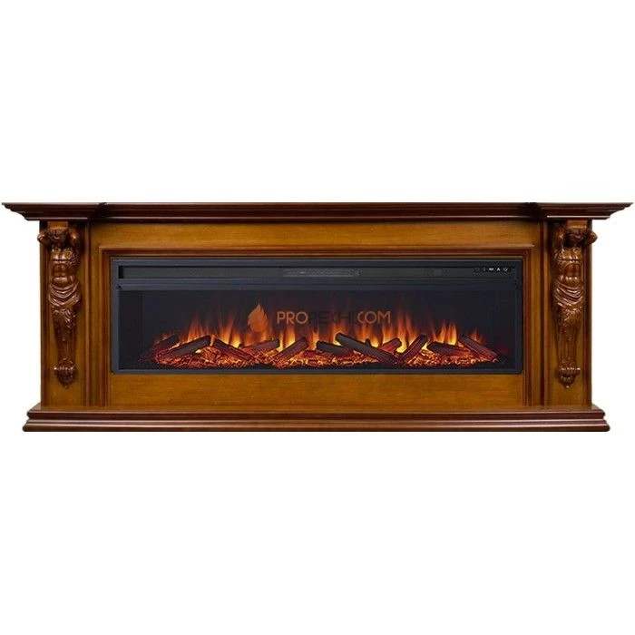 Каминокомплект Royal Flame Sparta 60 - Орех с очагом Vision 60 LOG LED