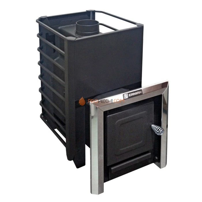 Дровяная печь для бани Ермак 16 Сетка - Классика
