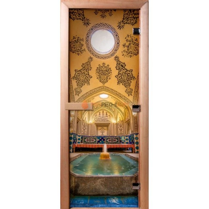 Дверь для бани DoorWood Фотопечать А027, 2100x800 мм