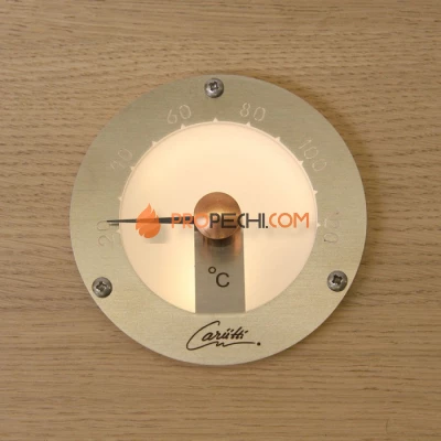Термометр для сауны Cariitti, нержавеющая сталь