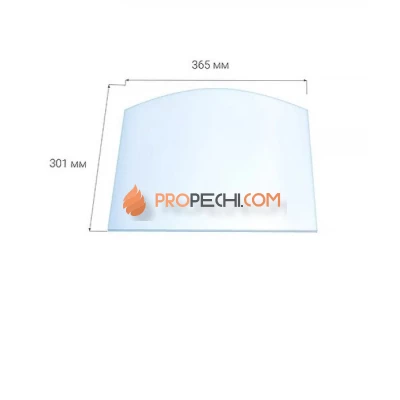 Стекло для дверцы Везувий 217 (Арка)