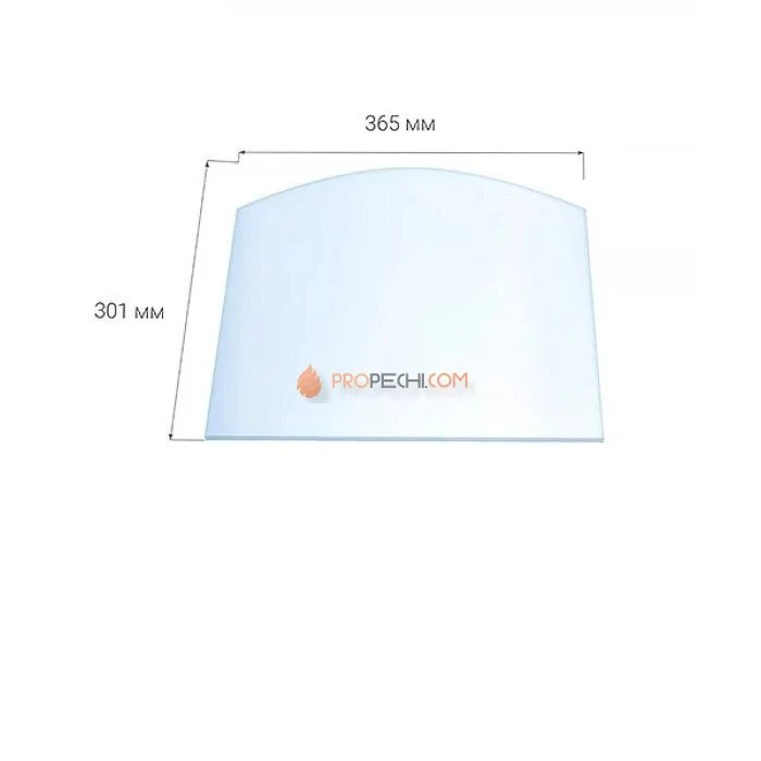 Стекло для дверцы Везувий 217 (Арка)