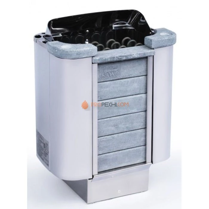 Электрическая печь SAWO CUMULUS CML-90Ni2-P 9 кВт (встроенный блок мощности, пульт покупается отдельно)