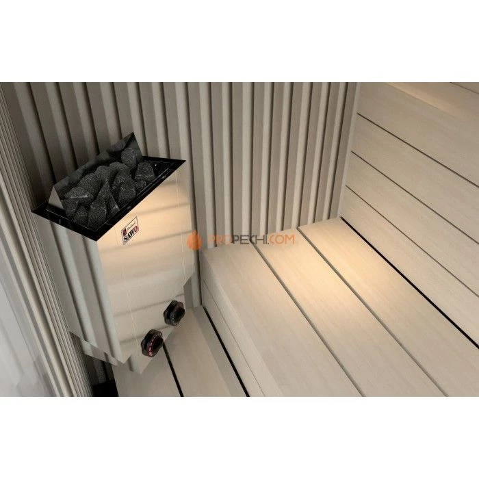 Электрическая печь SAWO NORDEX MINI NRMN-36NB-Z 3.6 кВт (со встроенным пультом)