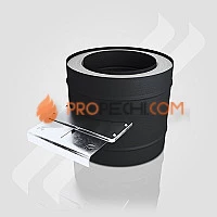 MAGMA Сэндвич-шибер задвижной 115/215 мм.