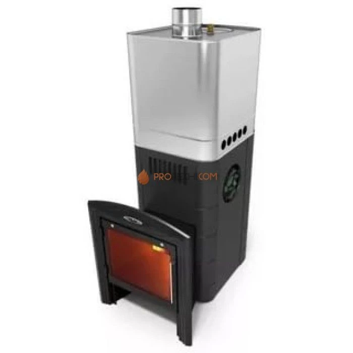 Печь для бани Бирюса 2013 Carbon Термофор Бирюса 2013 Carbon Витра ЗК антрацит