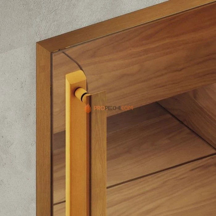 Дверь для хамама DoorWood АРТ Wood 12 Бронза, 1900x700 мм