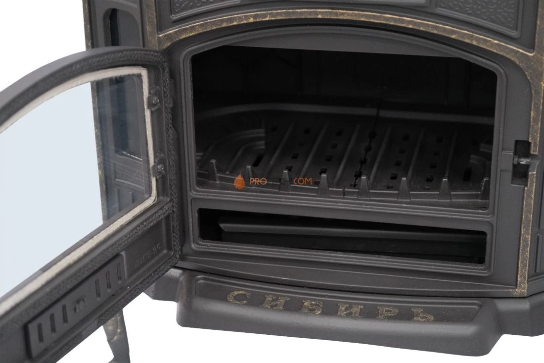 Чугунная печь-камин "Сибирь-10"