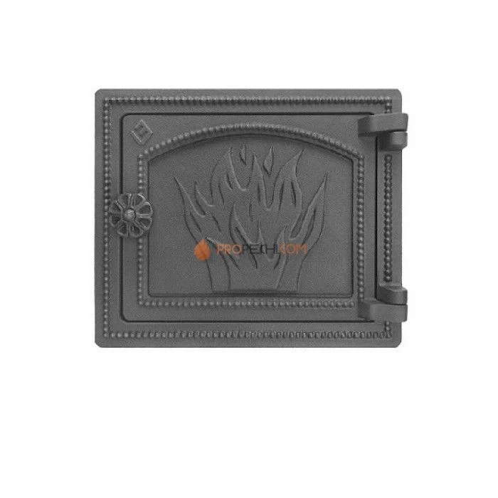 Печная дверца Везувий ДТ-3 (антрацит)