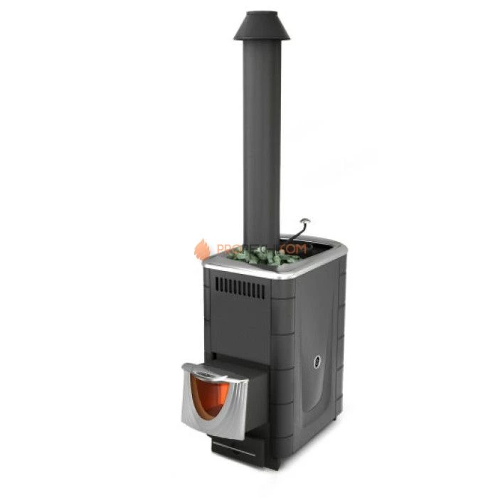 Печь для бани Термофор Скоропарка 2017 Inox ДНC Б антрацит