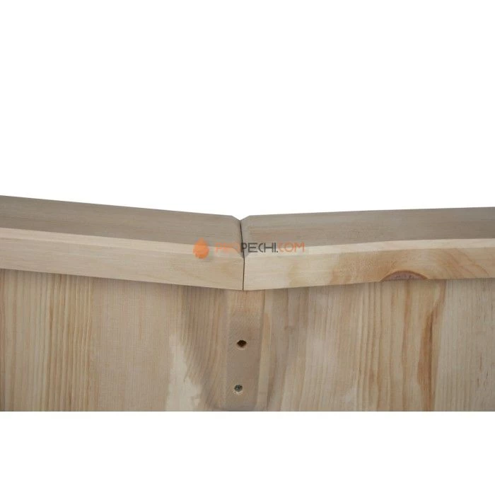 Декоративный бортик BentWood из кедра. Cегмент 1/4