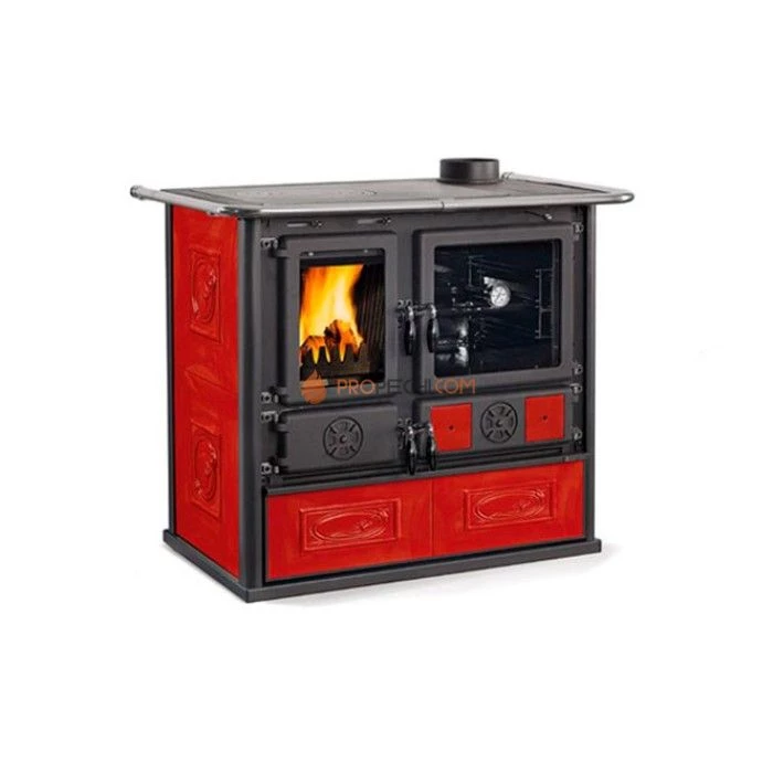 Печь-камин La Nordica Rosa 4.0 Liberty Bordeaux