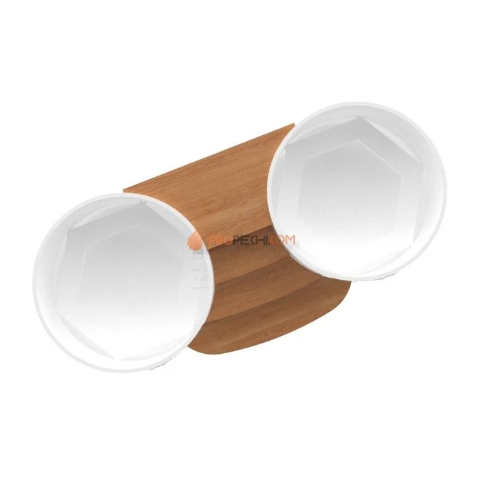 Подиум BentWood на 2 купели D 1,5 из натурального дуба