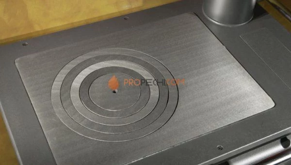 Печи-камины La Nordica Rosa 5.0 Maiolica Bordeaux Бордовый