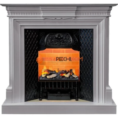 Каминокомплект Dimplex Chelsea - Grey (Ширина 1080 см) с очагом Cassette 400 LNH-INT (с дровами)