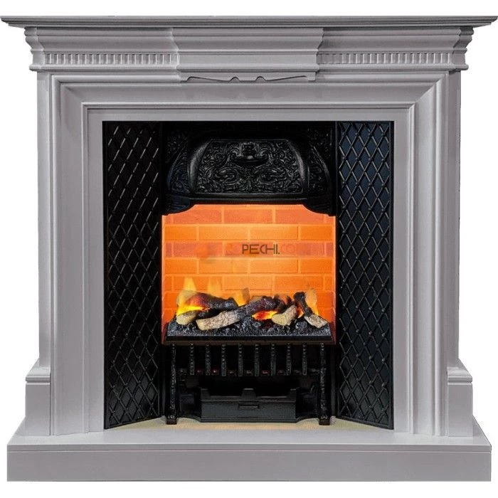 Каминокомплект Dimplex Chelsea - Grey (Ширина 1080 см) с очагом Cassette 400 LNH-INT (с дровами)