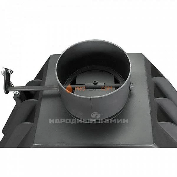 АЛЬФА 700 КB с контргрузом и черным шамотом