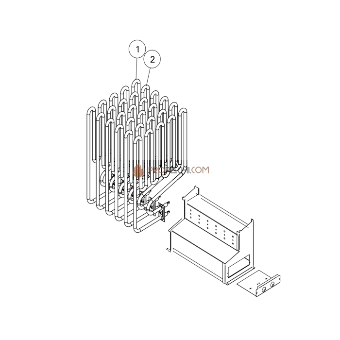 Электрическая печь Harvia Legend PO165 (без пульта)