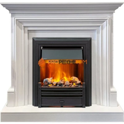 Каминокомплект Dimplex Bradford - Белый с очагом Brookline Black