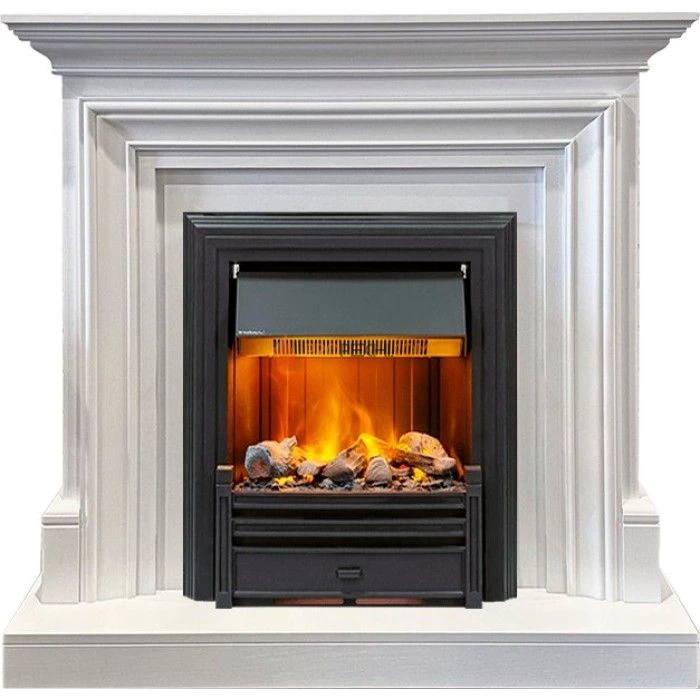 Каминокомплект Dimplex Bradford - Белый с очагом Brookline Black