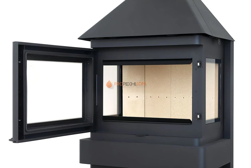 Камин ЭкоКамин Прага 3 стекла