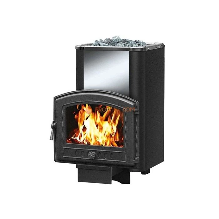 Чугунная печь для бани Везувий Сенсация 28 Антрацит (224)