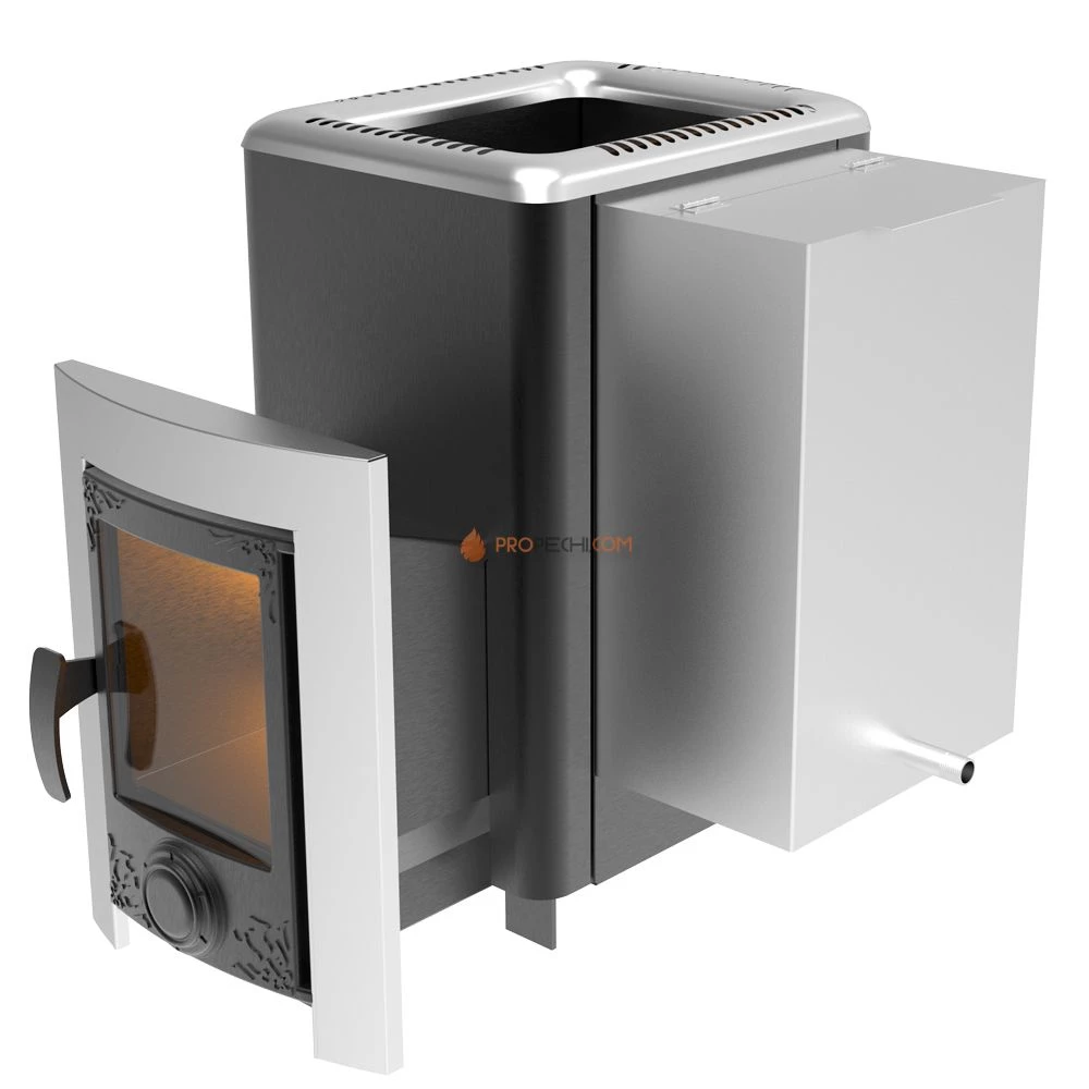 Банная печь Березка "Фаворит" 15 Каминная дверца