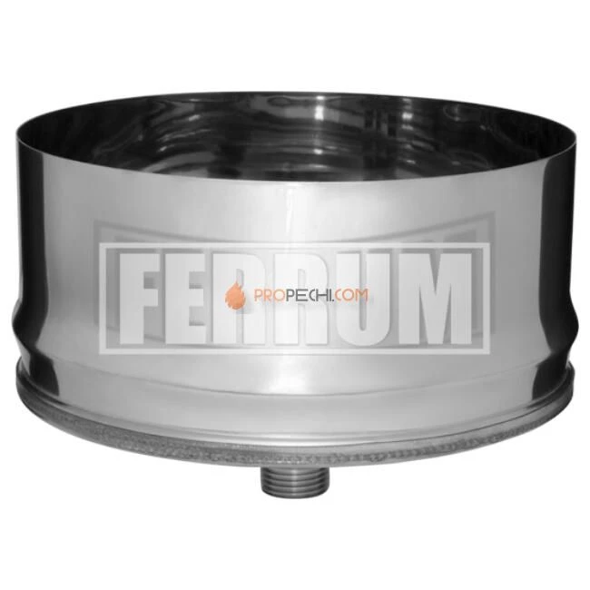Конденсатоотвод для трубы, толщина стали 0.5 мм, Ø202 внешний
