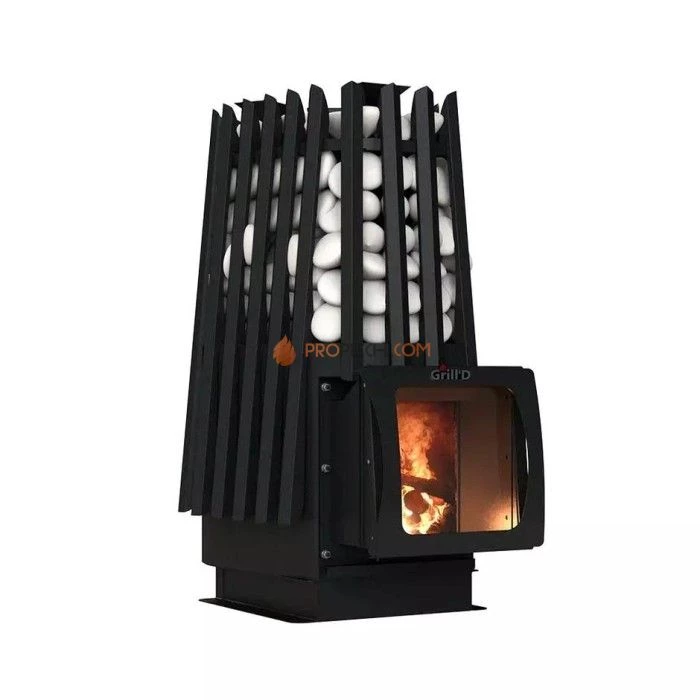 Дровяная банная печь Grill’D Cometa 350 Vega Short Window Max Pro