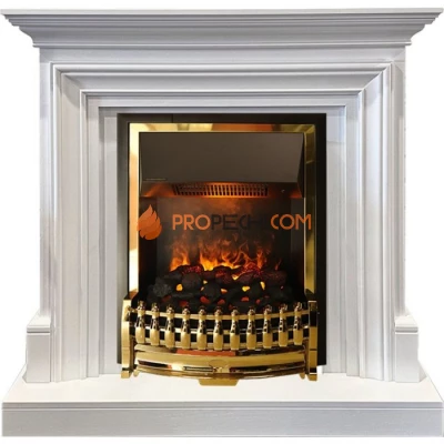 Каминокомплект Dimplex Bradford - Белый с очагом Atherton