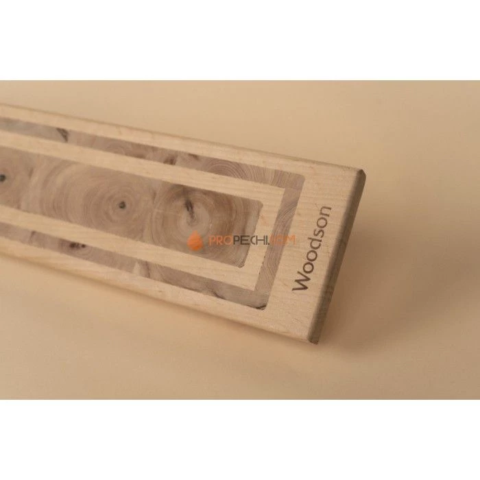 Светильник Woodson FIJI Line угловой со светодиодной лентой, Ольха (24V)