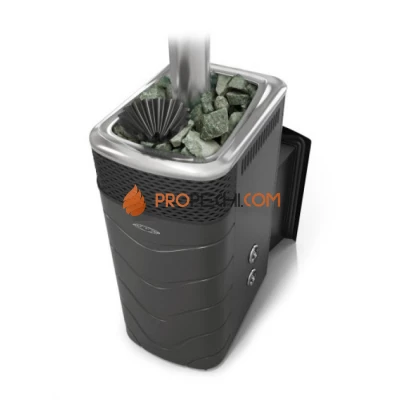 Печь для бани Термофор Гейзер XXL 2017 Inox Витра ЗК ТО антрацит