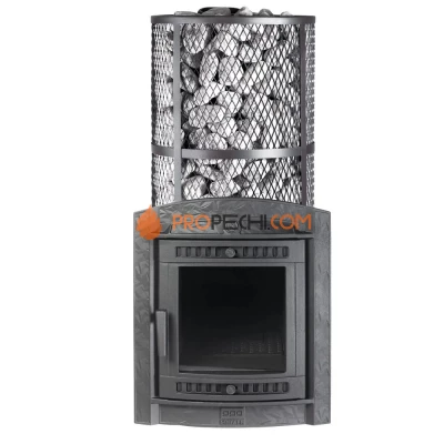 Банная печь Атмосфера-XXL сетка из нержавеющей стали