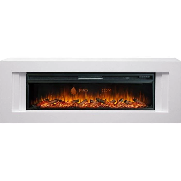 Каминокомплект Royal Flame Line 60 SFT - Белый с очагом Vision 60 LOG LED