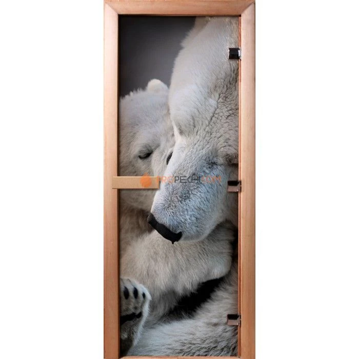Дверь для бани DoorWood Фотопечать А066, 2000x800 мм