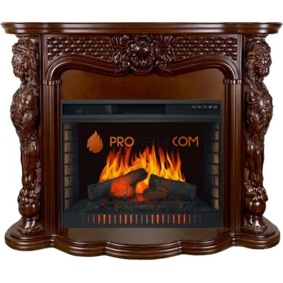 Каминокомплект Royal Flame Castle - Темный дуб с очагом Vision 30 EF LED FX